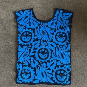 Mexican embroidered top